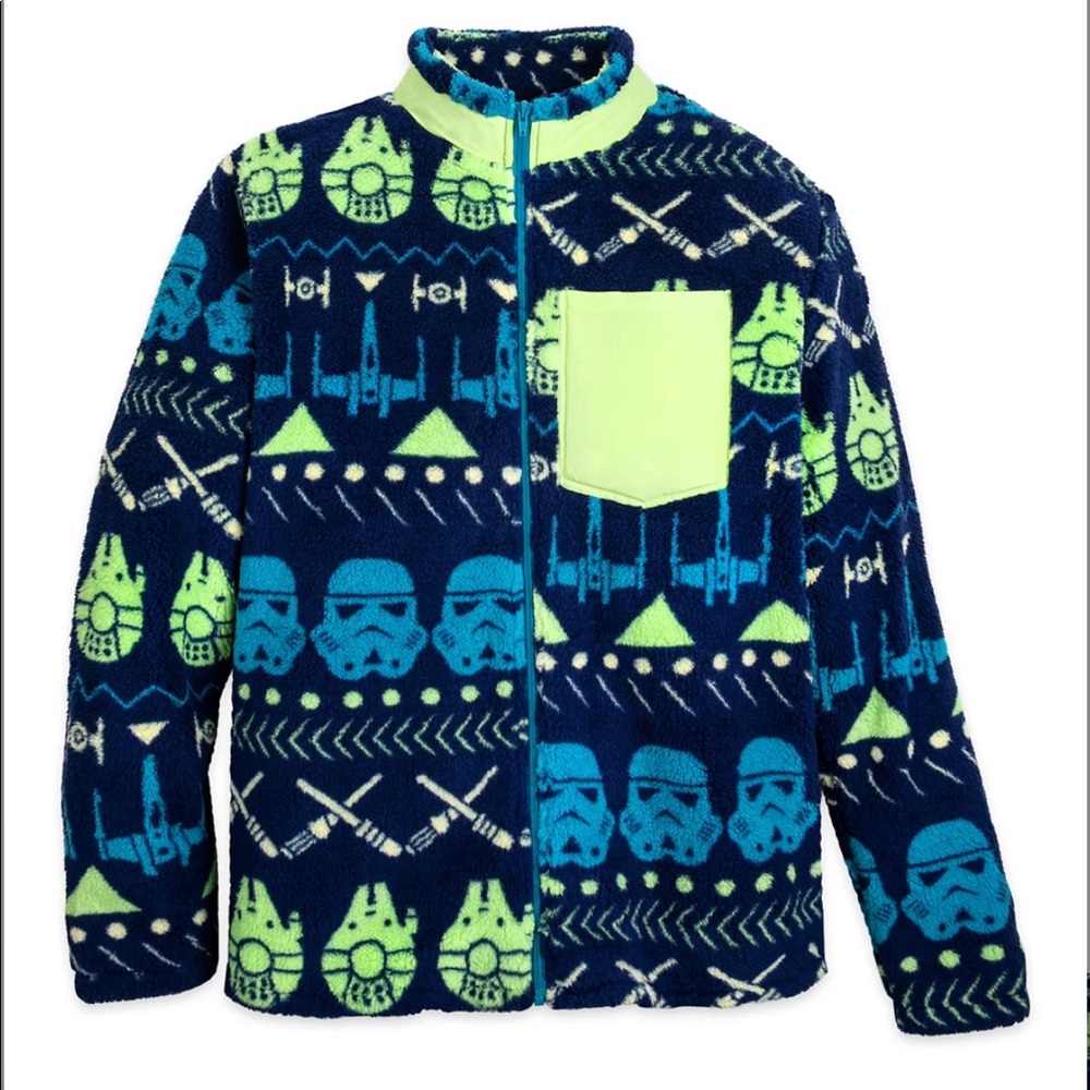 Star Wars Zip Fleece Jacket for Adults